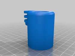 GoPro style mount on motorcycle rear wheel axle 