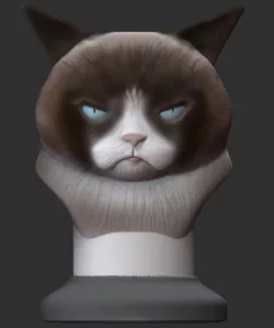 Grumpy Cat Bust