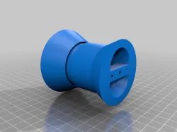 Horizontal hanging spool holder (for LACK enclosure)