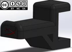 HyperX headphone holder