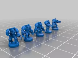 Indomitable Terminator Close Combat Squads (Basic) - 6-8mm (Remix)
