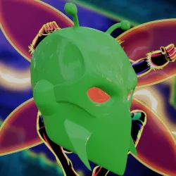 Killer Moth Inspired Helmet