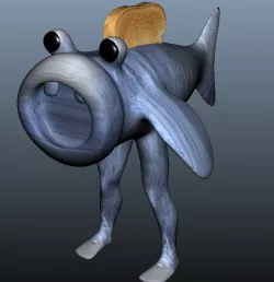 Larwyn The Beluga Whale-Toaster Oven