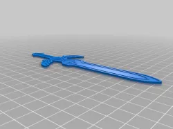 Legend of Zelda Master Sword Bookmark