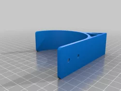 Longboard Skateboard Wall Mount (78mm wheels)