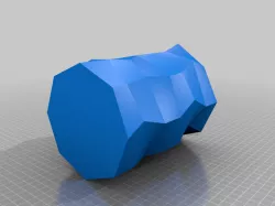 Low Poly Plant Vase