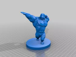 Low Poly Swole Charmander