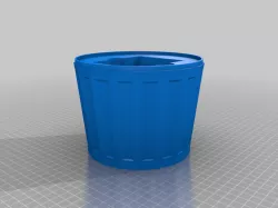 MTG Commander garbage trash can deck box