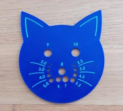 Needle Gauge Cat