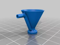 Paint cup for Iwata Eclipse HP-SBS side-feed airbrush
