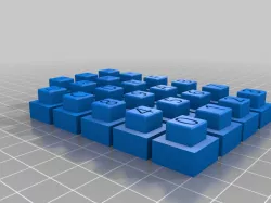 PAL-1 Keycaps
