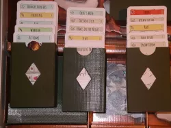 Paleo card boxes