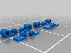 PVC (3/4") Pipe Hinge System