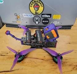 QAV-S Joshua Bardwell Edition Sharkbyte Rush Cherry Mount