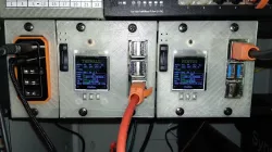 Raspberry Rack Mount with LCD and Fan