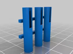Rod holders for Milk Crate