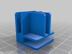 Runner holder clips for foam board