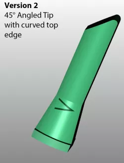 Sandie, The Sanding Pen - 45°Tip Curved
