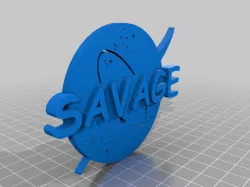 Savage space logo
