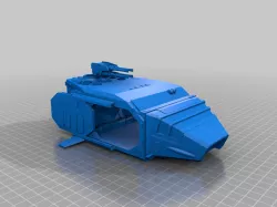 Sci-Fi Speeder Truck APC 