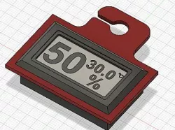 Small hygrometer mount
