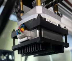 Stepper Motor Cooling Fin Mount