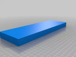 "Subtraction" Block for Use in the Design of 60% Keyboard Cases