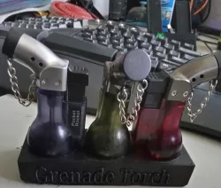 tcpiii's butane grenade torch lighter holder