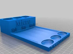 tcpiii's Micro Brand Solutions holder for decals, liquid masking, decal water pot
