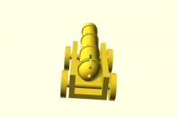 Toys for boys - firing cannon+shell