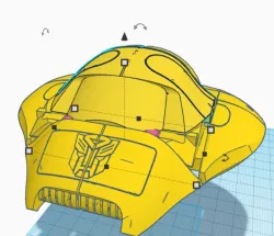 Transformable Cybertronian BumbleBee 