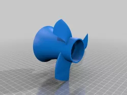 Transition test fan