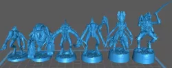 Tyranid Chess Set