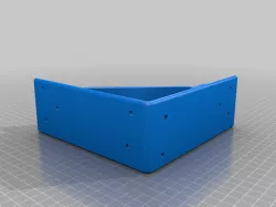 Universal Corner Bracket for Dimensional Lumber Shelving or Tables