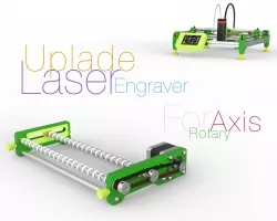 Update Laser Engraver for Rotary Axis