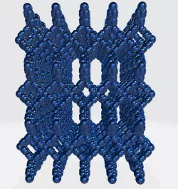 Uwindsor Metal-organic Framework (MOF) with Pt-S topology