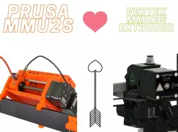 VERTEX3D.ORG MMU2S+ EXTRUDER & UNIT