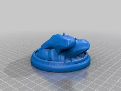 Werewolf Statue/Mini (Low Resolution)