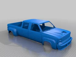 1/10 DUALLY RC Truck Body
