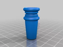 14mm Male to 10mm Female Pipe Adapter