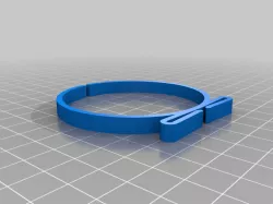 2" PE3608 HDPE Pipe ring with clip