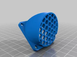 40mm Fan Cover Bent 45 Degree