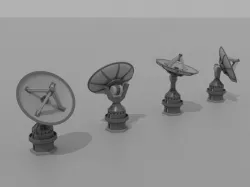 6mm Radio Telescope - Hexed and Hexless