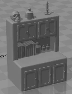 Alchemist Lab - Work Cabinet - Stone Skull Studios
