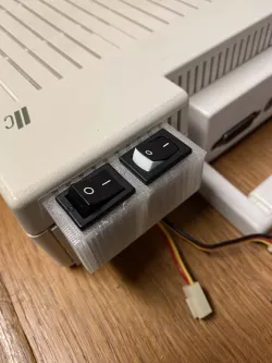 Apple IIc "Backpack" Switch Mount
