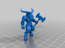 Beastman - Goat-Man - Warrior of Chaos