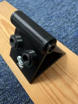 Bike transportation bracket for through-axle forks