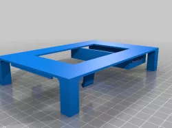 Breadboard&PICkit3 Stand with battery 18650 holder.
