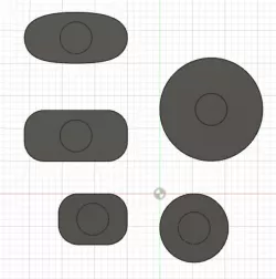 Brick Train Buffers for 8 wide trains