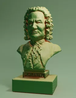 Bust of J.S Bach